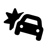 Accident recovery icon