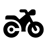 Motorcycle towing icon